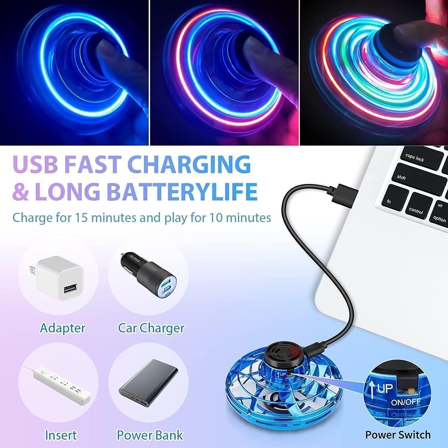 Magic Flying Orb Spinner Outdoor